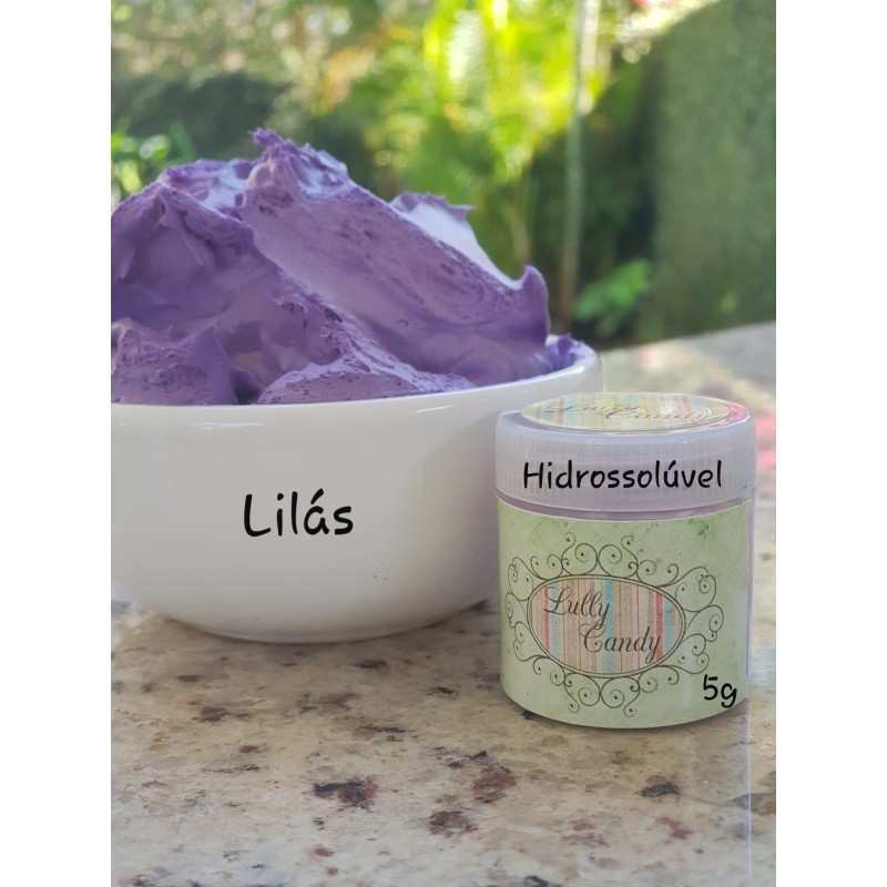 Corante Lilas Hidrossoluvel com 5g