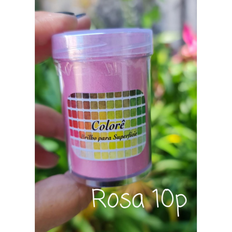 Corante Pote M Rosa 10P