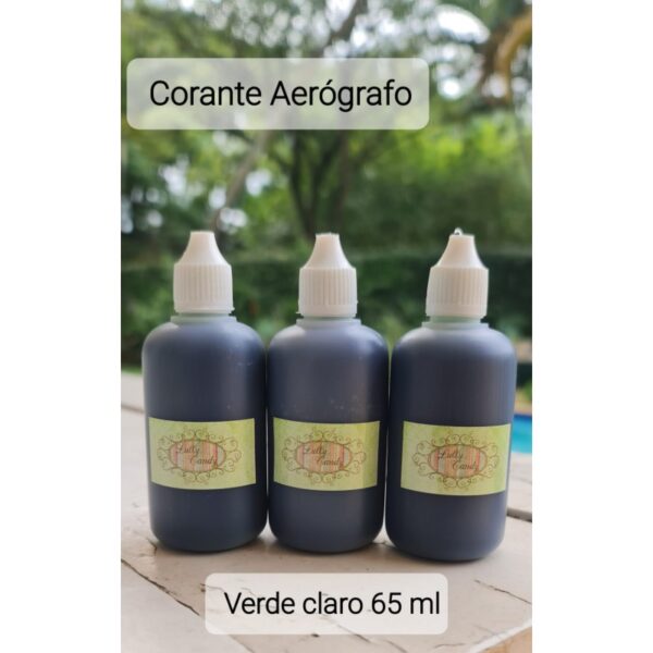 Corante Liquido Aerografo Verde Claro