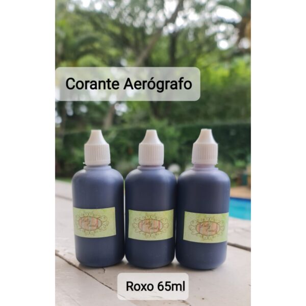 Corante Liquido Aerógrafo Roxo