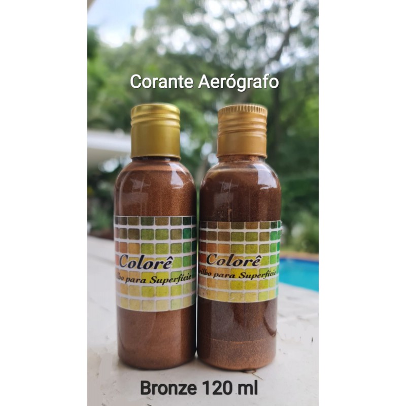 Corante Liquido Aerógrafo Bronze