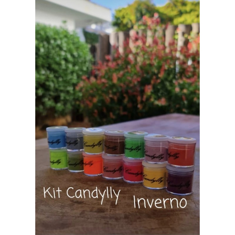 Kit Candylly 9 com 14 cores